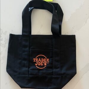 Trader Joe's Black Tote Bag